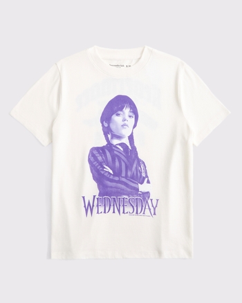 oversized wednesday graphic tee