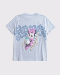 oversized minnie mouse graphic tee