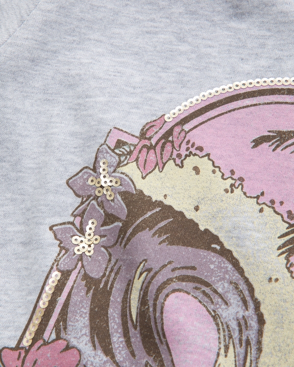 slim graphic tee, Light Gray view 2