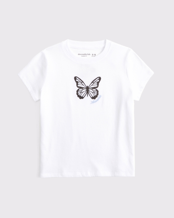 crew logo tee, White view 1