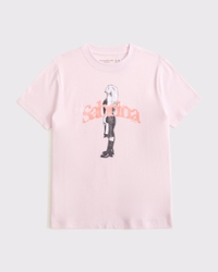 oversized sabrina carpenter graphic tee