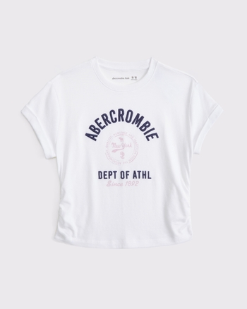logo side cinch tee from Abercrombie & Fitch - $22.95