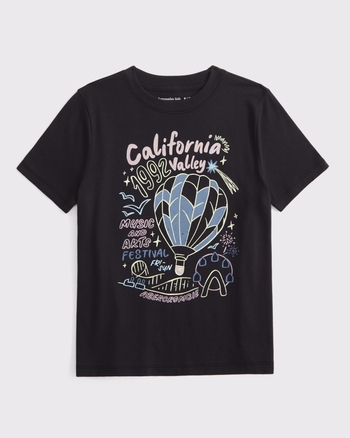 oversized graphic logo tee from Abercrombie & Fitch - $22.95