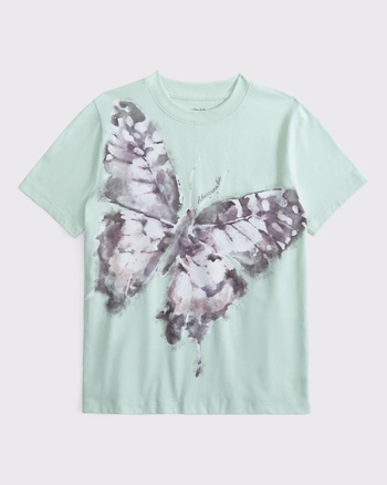 oversized graphic logo tee from Abercrombie & Fitch - $22.95