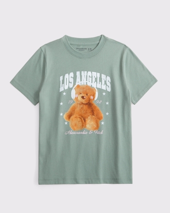 oversized graphic logo tee from Abercrombie & Fitch - $22.95