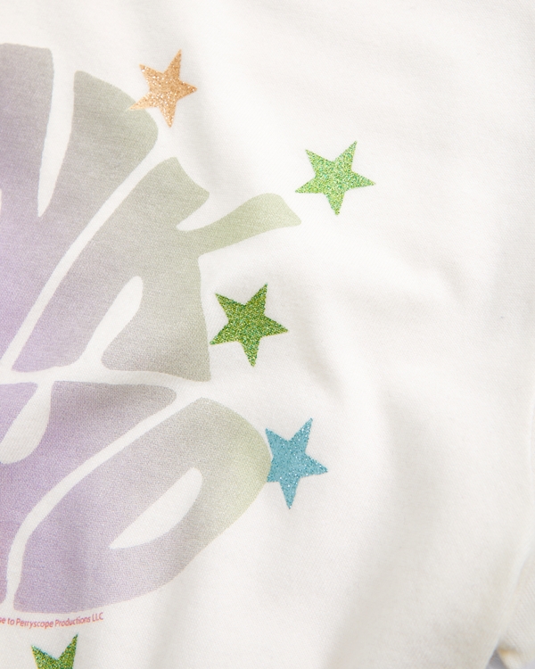 maglietta stampata pink floyd oversize, Crema view 2