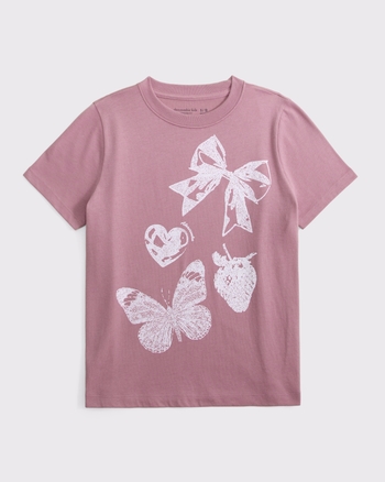 oversized graphic logo tee from Abercrombie & Fitch - $22.95