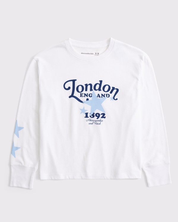 london long-sleeve crew tee