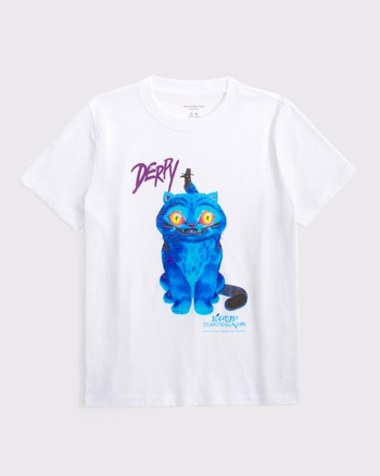 oversized kpop demon hunters graphic tee from Abercrombie & Fitch - $29.95