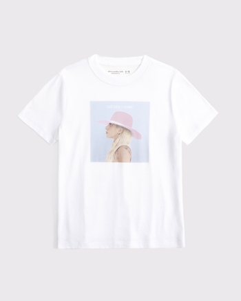 oversized lady gaga graphic tee from Abercrombie & Fitch - $16.99