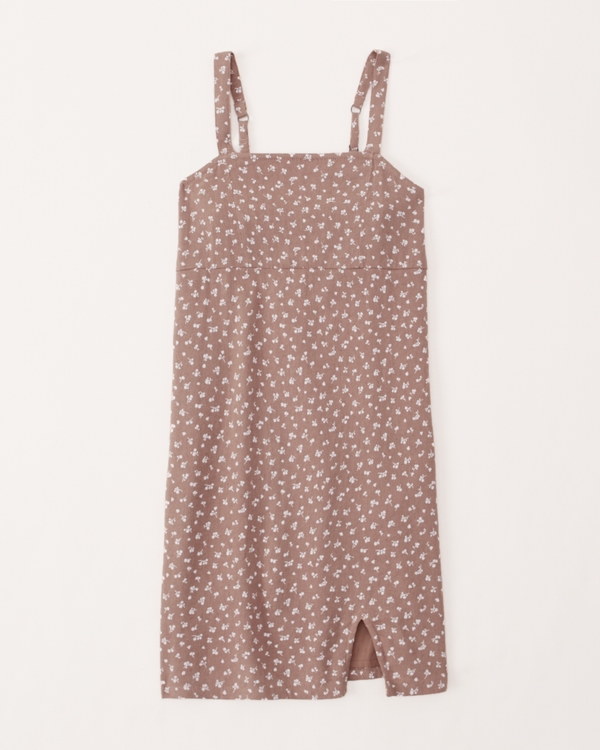 girls linen-blend mini dress | girls dresses & rompers | Abercrombie.com