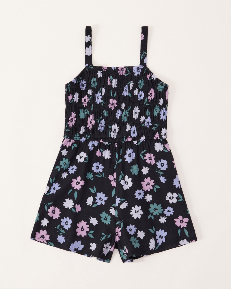 girls smocked romper | girls clearance | Abercrombie.com