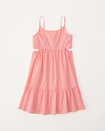 girls cutout poplin dress | girls dresses & rompers | Abercrombie.com