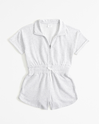 White romper girls store