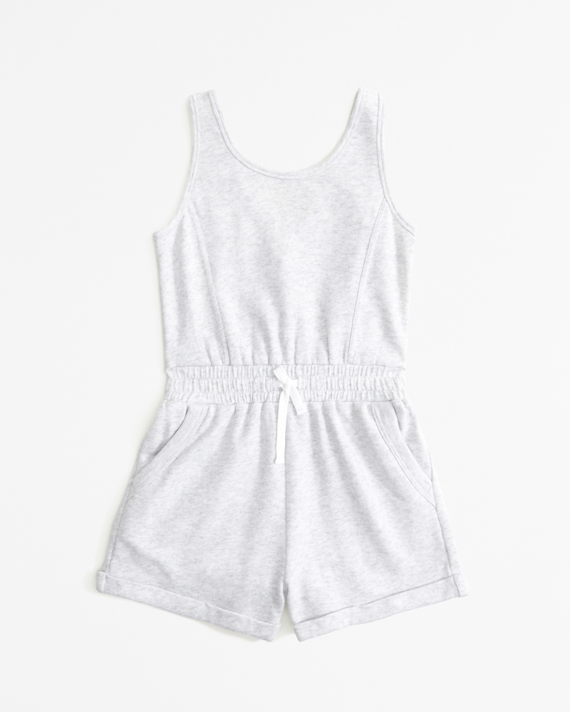 Girls terry romper discount