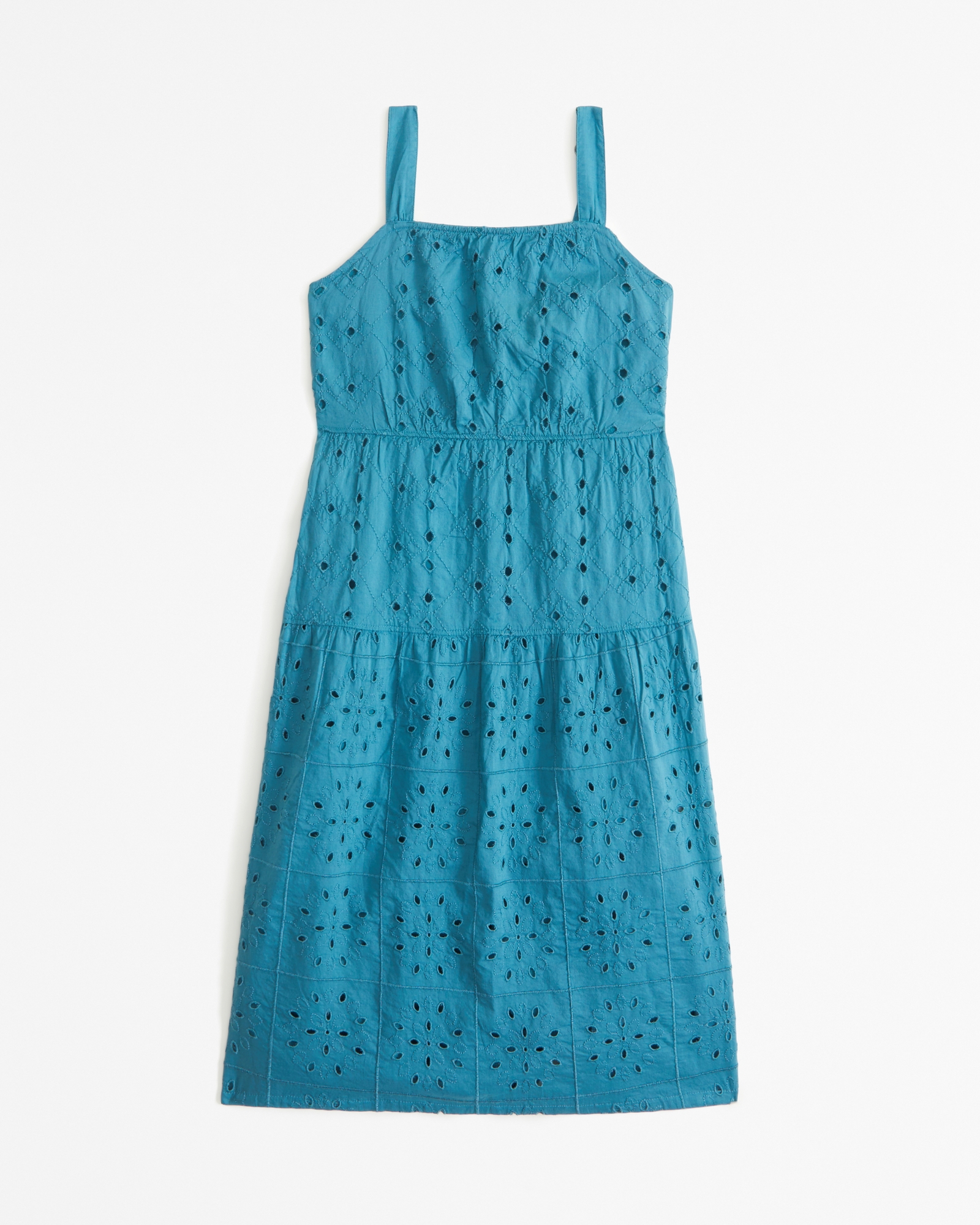Mädchen Midikleid mit Lochmuster | Mädchen angebote | Abercrombie.com