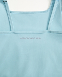 traveler mixed fabric parachute jumpsuit