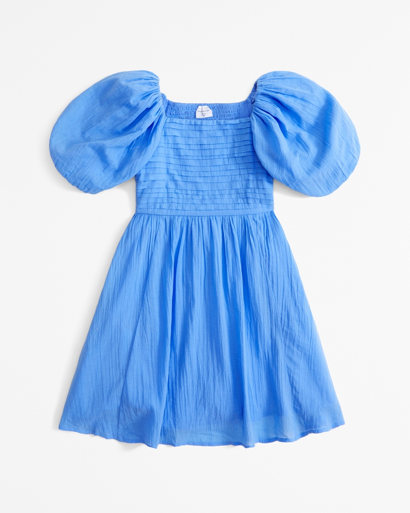 girls emerson puff sleeve mini dress girls sale