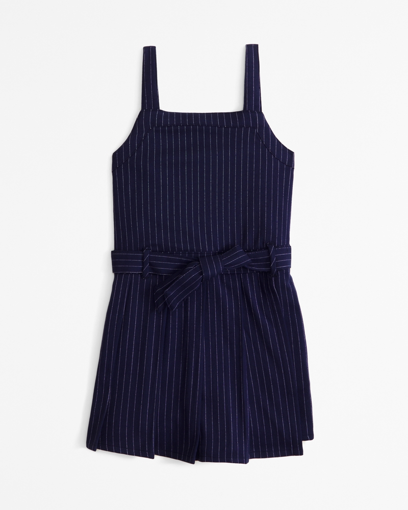 pleated layerable skort