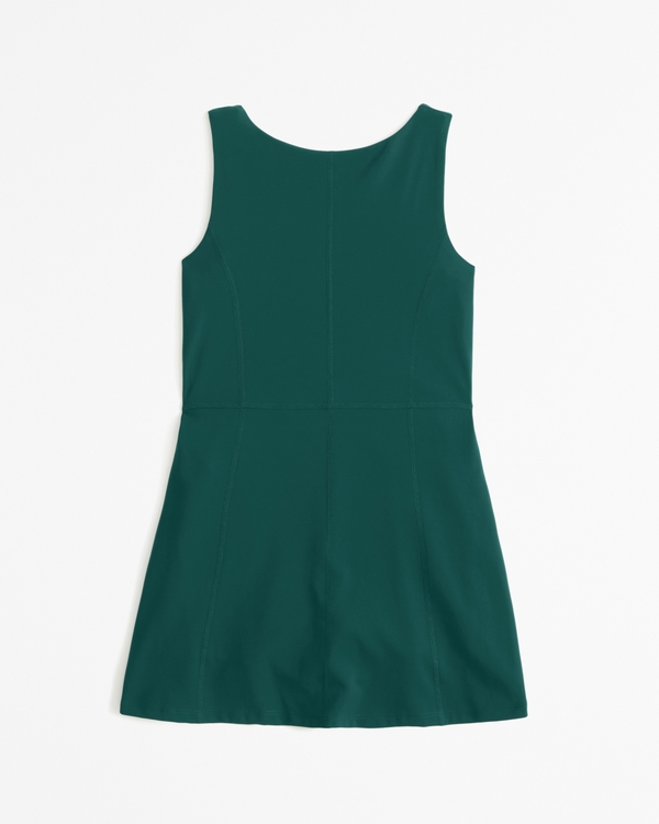 ypb slash mini dress, Green