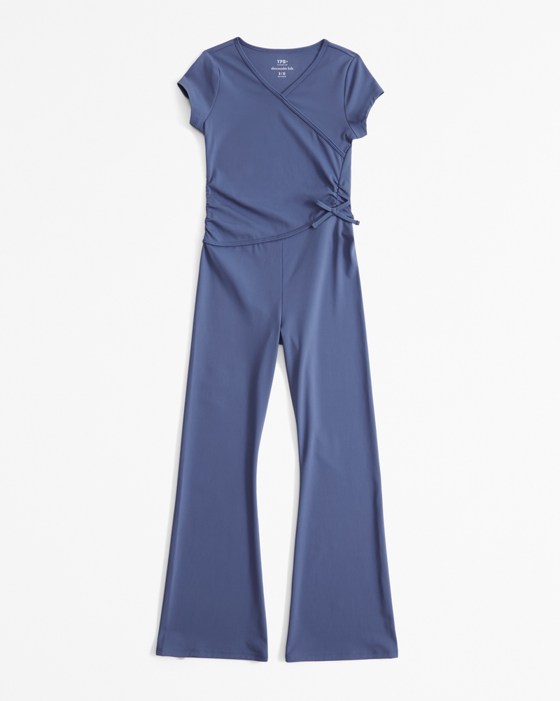 ypb wrap-front jumpsuit