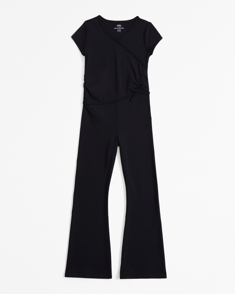 ypb wrap-front jumpsuit