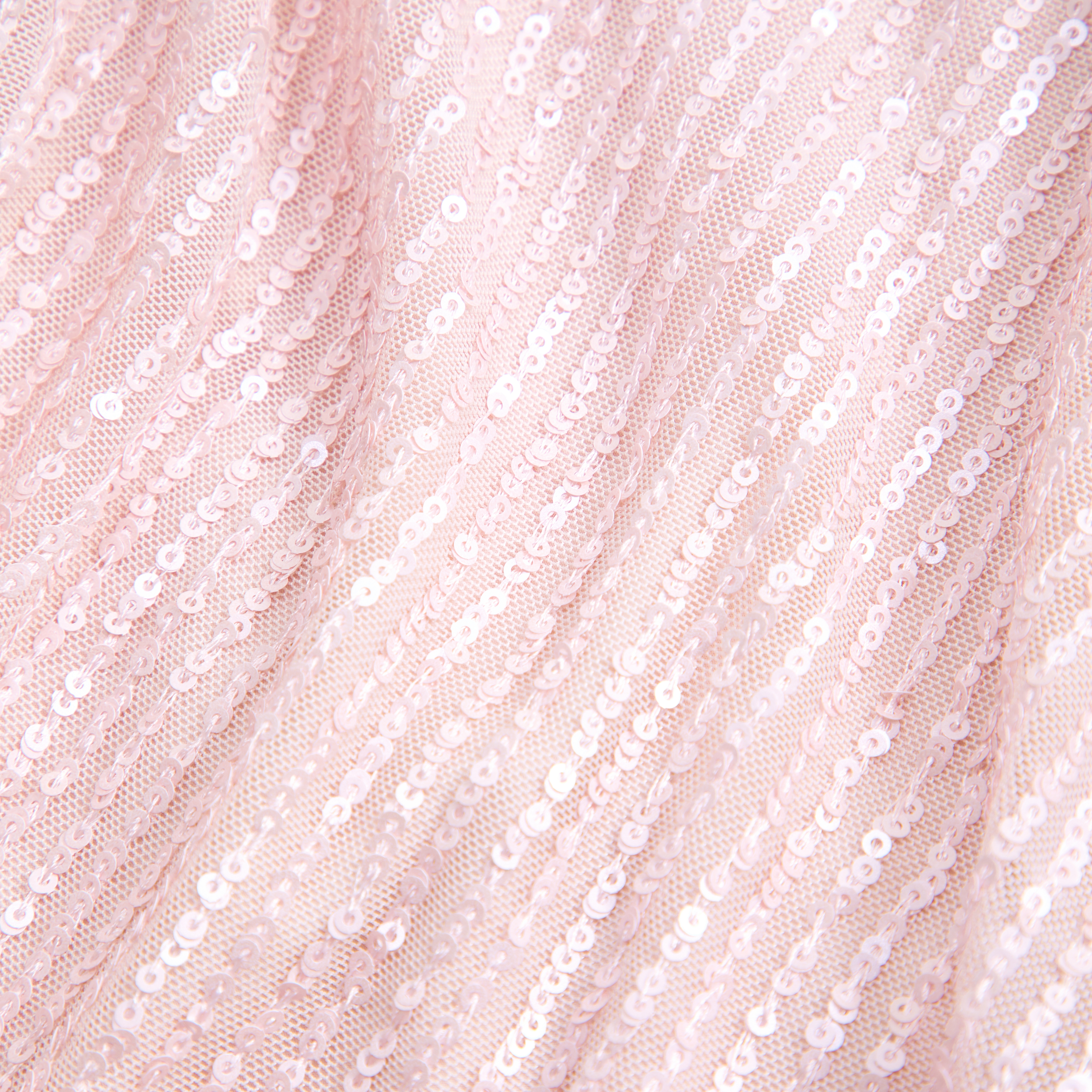 Abercrombie & Fitch Sequin Belted Jumpsuit In Pink