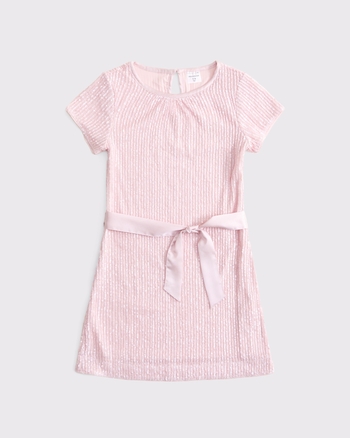 short-sleeve sequin belted mini dress from Abercrombie & Fitch - $21.97