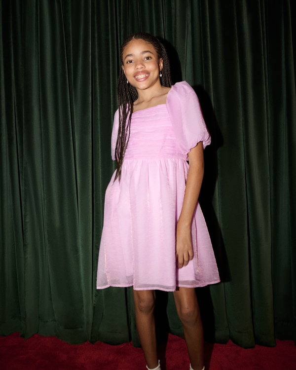 emerson puff sleeve mini dress