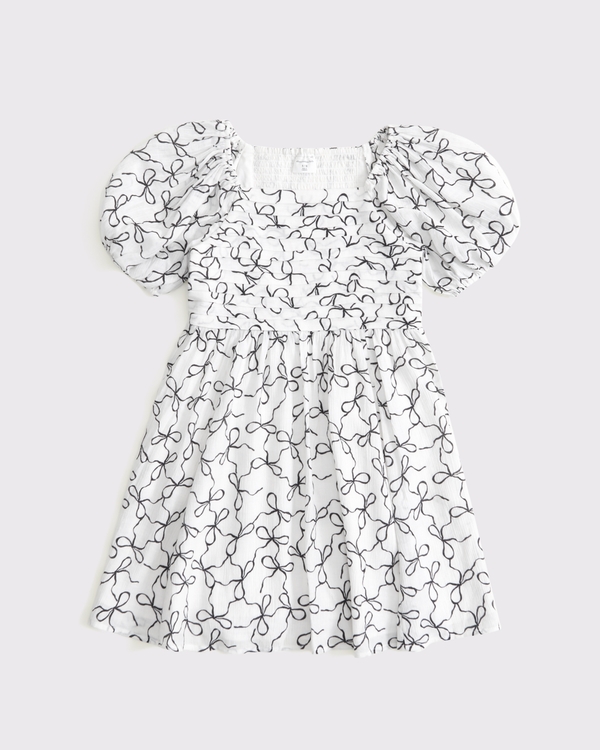 Abercrombie & Fitch, emerson puff sleeve mini dress