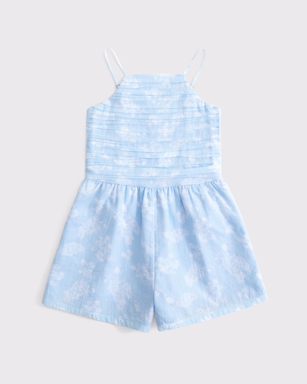 emerson romper, Light Blue Pattern view 1