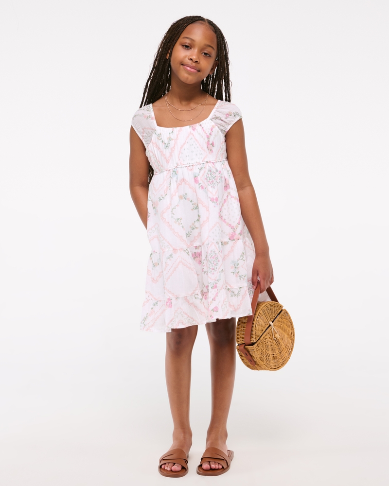 babydoll mini dress