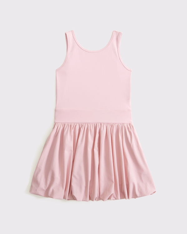 ypb bubble hem mini dress, Ballet Pink view 1