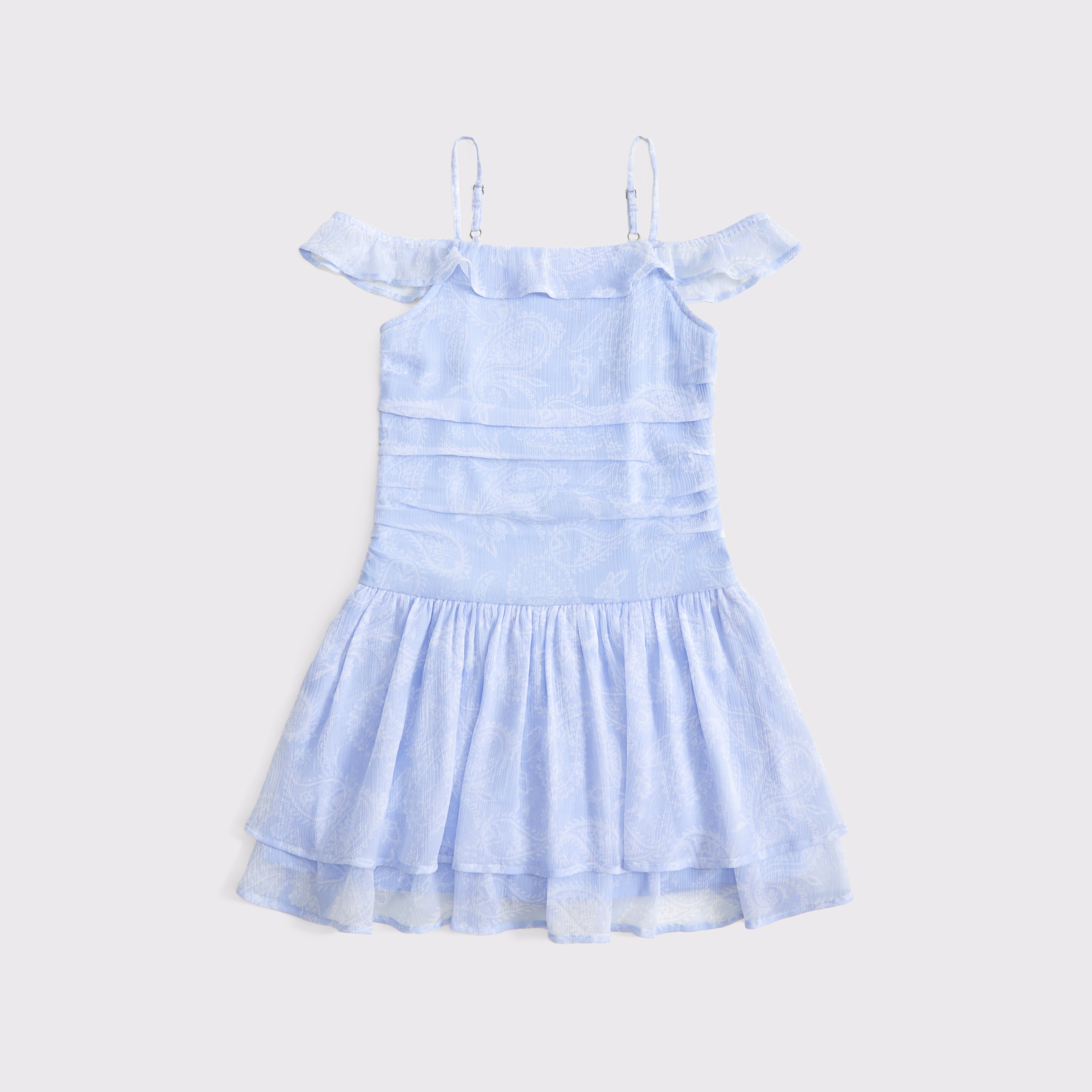 Abercrombie & Fitch Kids' Off-the-shoulder Mini Dress