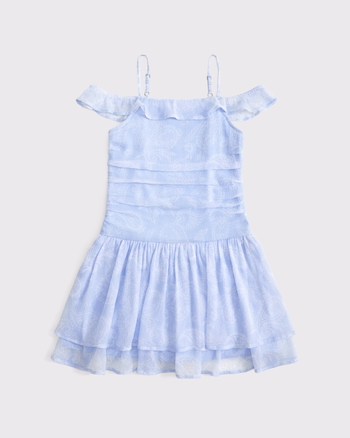 off-the-shoulder mini dress