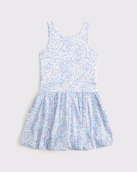 ypb bubble hem mini dress