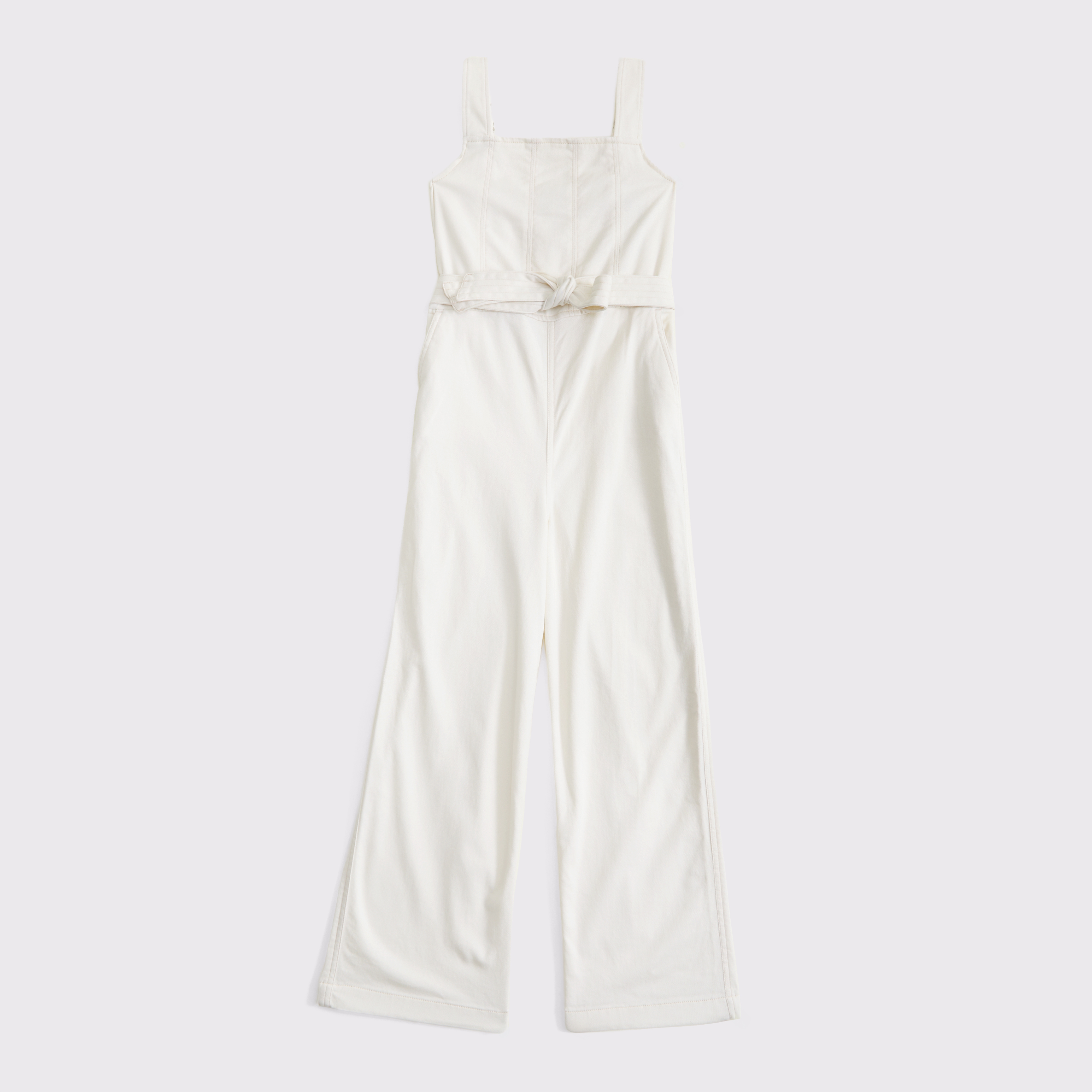Abercrombie & Fitch Kids' A&f Mila Jumpsuit In White