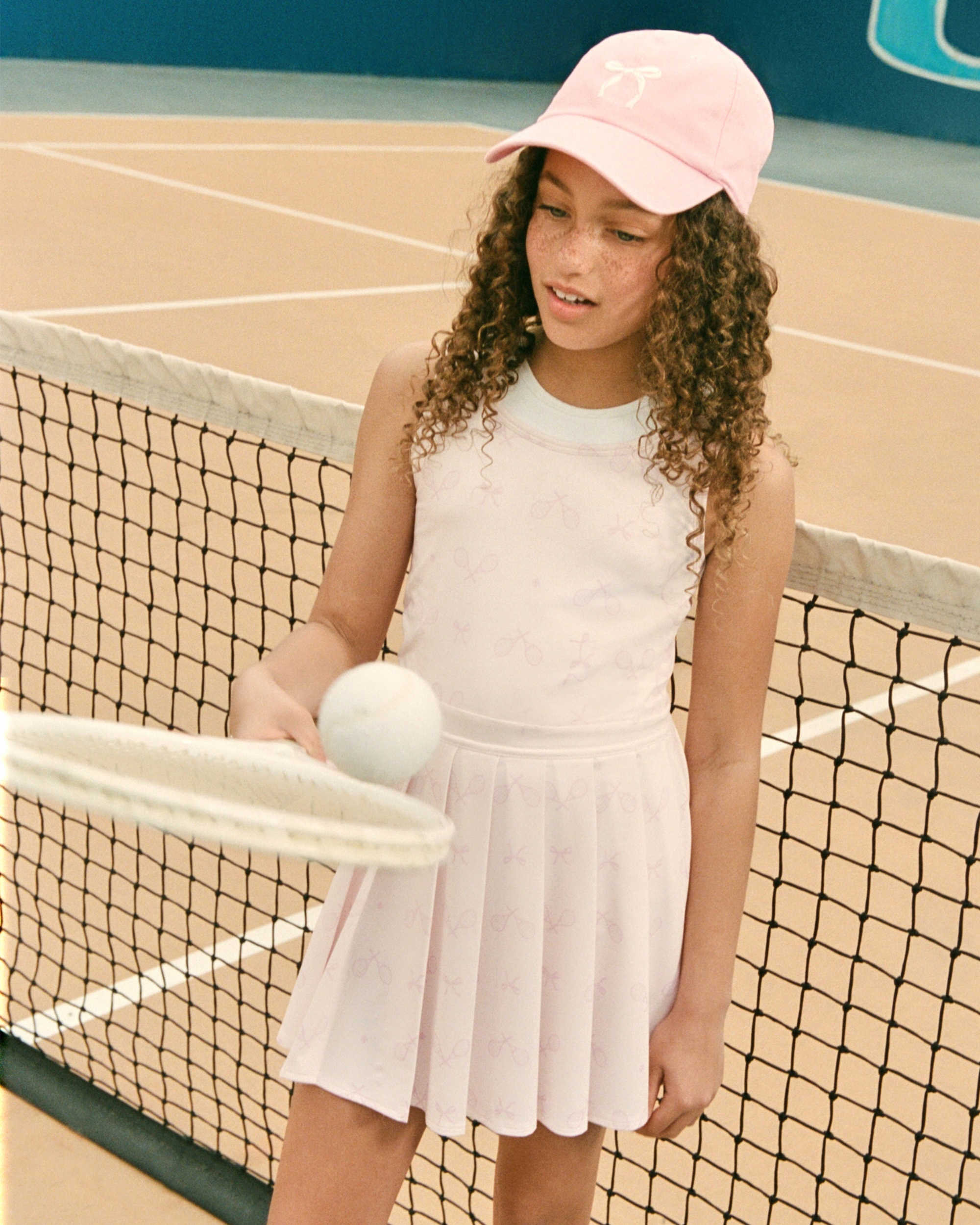 Abercrombie & Fitch Kids' Ypb Twofer Mini Dress In Pink