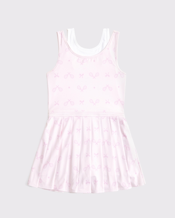 ypb twofer mini dress, Light Pink Pattern view 1