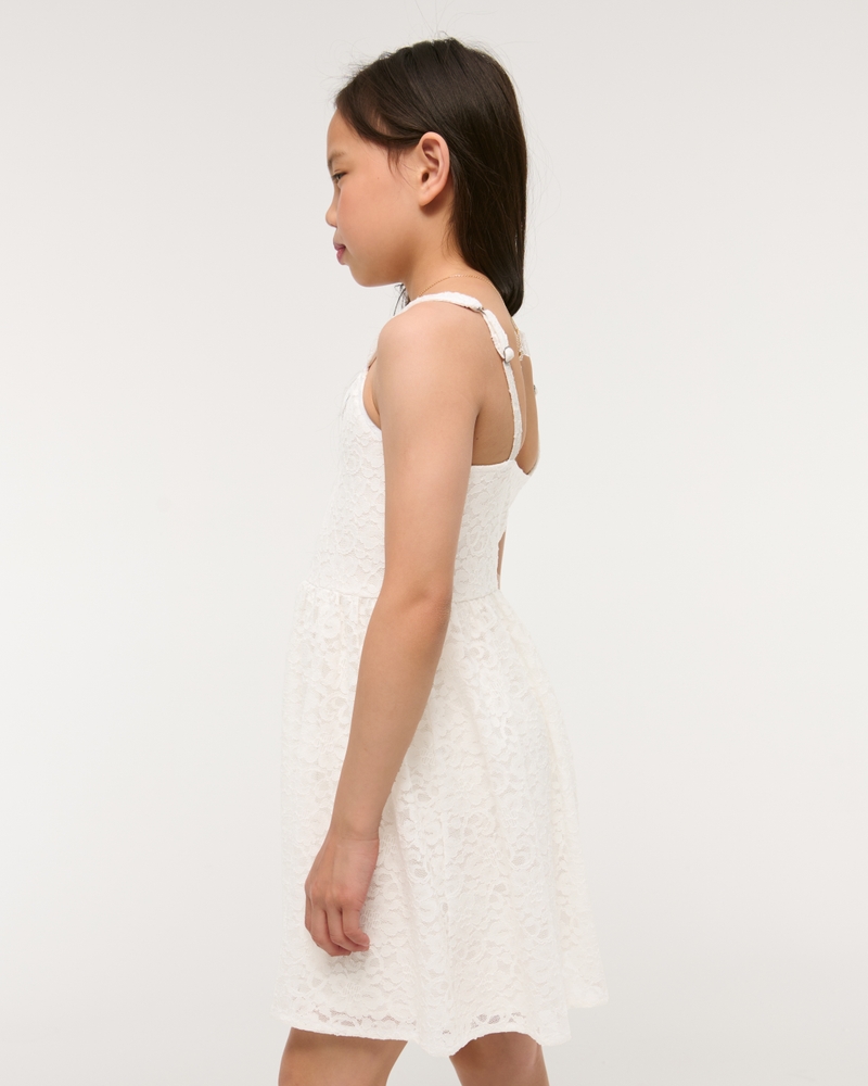 lace mini dress