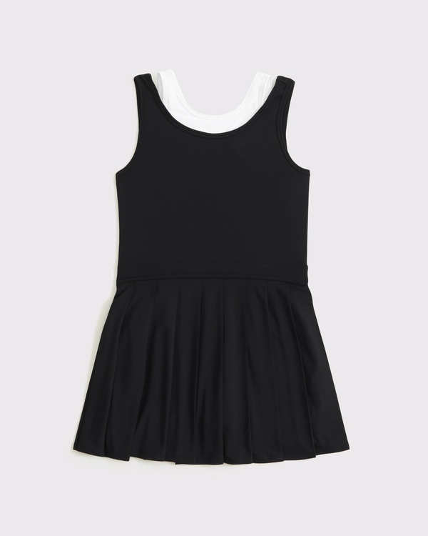 ypb twofer mini dress, Black view 1