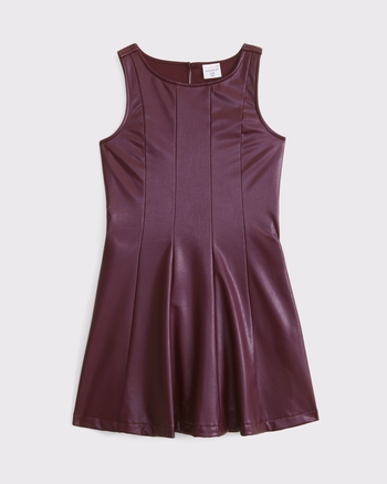 a&f mila layerable mini dress