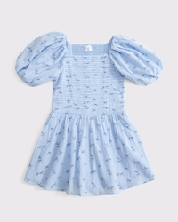 emerson puff sleeve mini dress