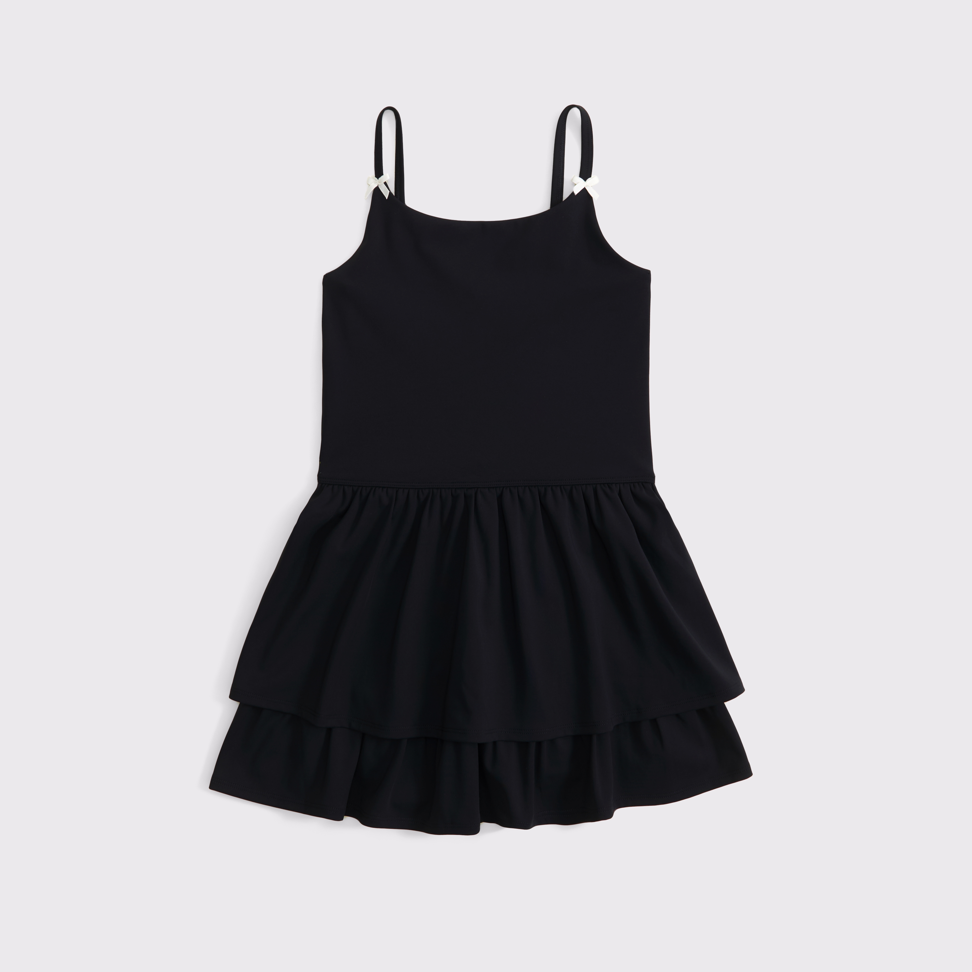 Abercrombie & Fitch Kids' Ypb Bow Mini Dress In Black