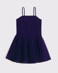 drop-waist mini dress