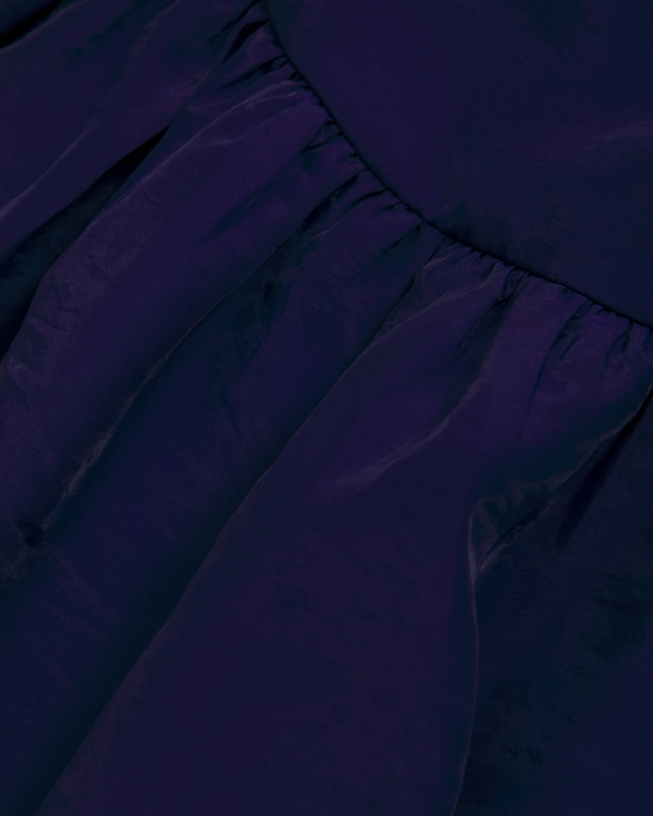 drop-waist mini dress, Blue view 2