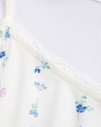babydoll twofer mini dress