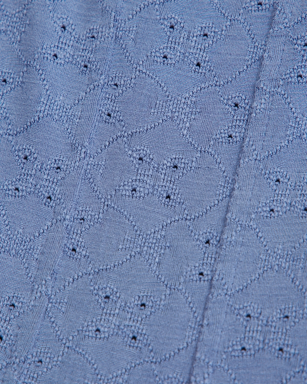 ypb lace-pieced mini dress, Blue view 2