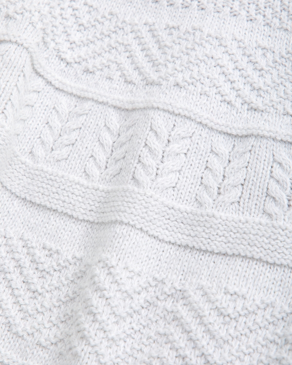 sweater mini dress, Light Gray view 2