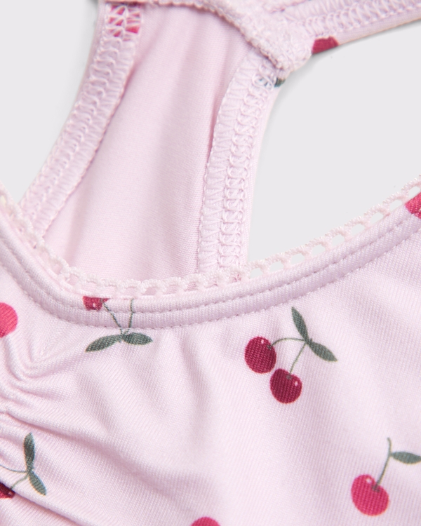 ypb wrap mini dress, Light Pink Pattern view 2